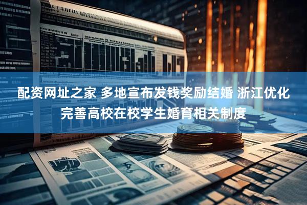 配资网址之家 多地宣布发钱奖励结婚 浙江优化完善高校在校学生婚育相关制度